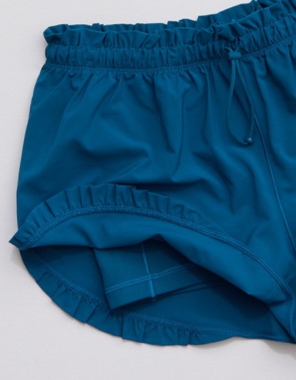 OFFLINE By Aerie 2" Ruffle Hot Stuff Short - Twilight Blue