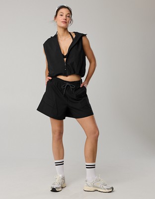 OFFLINE By Aerie Nice Moves Gone Fishin' Vest - True Black