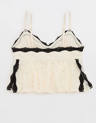 Show Off Vintage Lace Bra Top - Natural