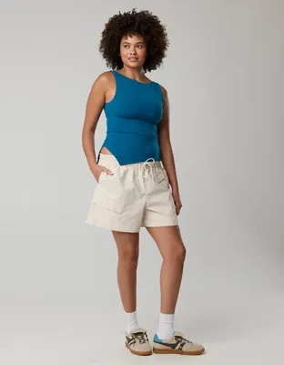 OFFLINE By Aerie Real Me XTRA Asymmetrical Tank Top - Twilight Blue