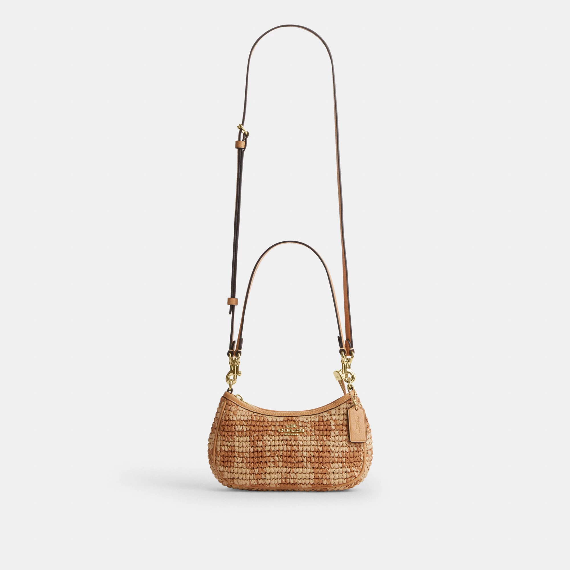 Teri Mini Crossbody Bag With Gingham Print - IMTN2 - view 9