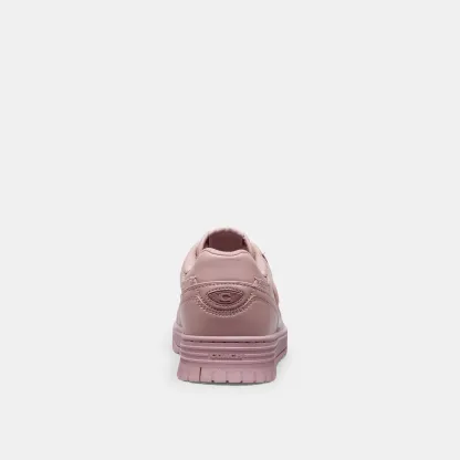 COACH®,Soho Sneaker With Signature Jacquard Canvas,Rubber,Cotton,Recycled Polyester,Polyester,Leather,EVA,Casual,Low Top,F...,Blush,Alternate View