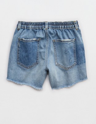 Aerie Daydream Denim Short - Medium Indigo Wash
