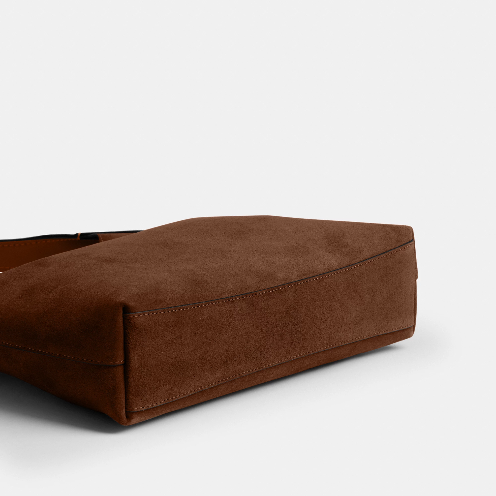 COACH®,Brooklyn Shoulder Bag 28,Suede,Leather,Hobo,Logo,Casual,Brown,Outsole View