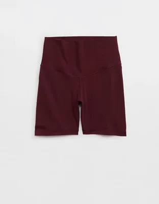 OFFLINE By Aerie Real Me XTRA High Waisted 5" Bike Short - Royal Berry