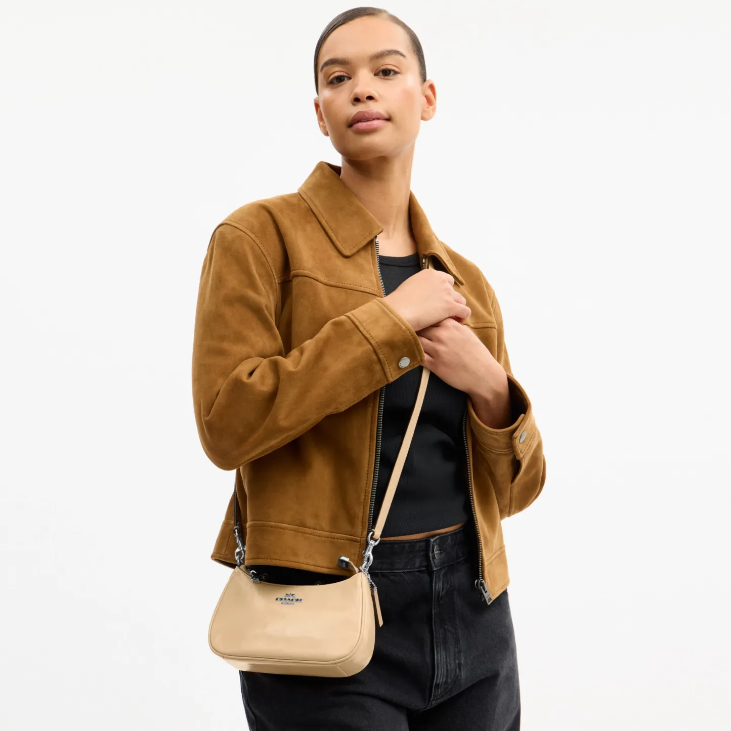 Teri Mini Crossbody Bag With Bows - SVB9C - view 9
