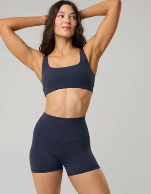 OFFLINE By Aerie Real Me XTRA High Waisted 3" Bike Short - Steel Blue