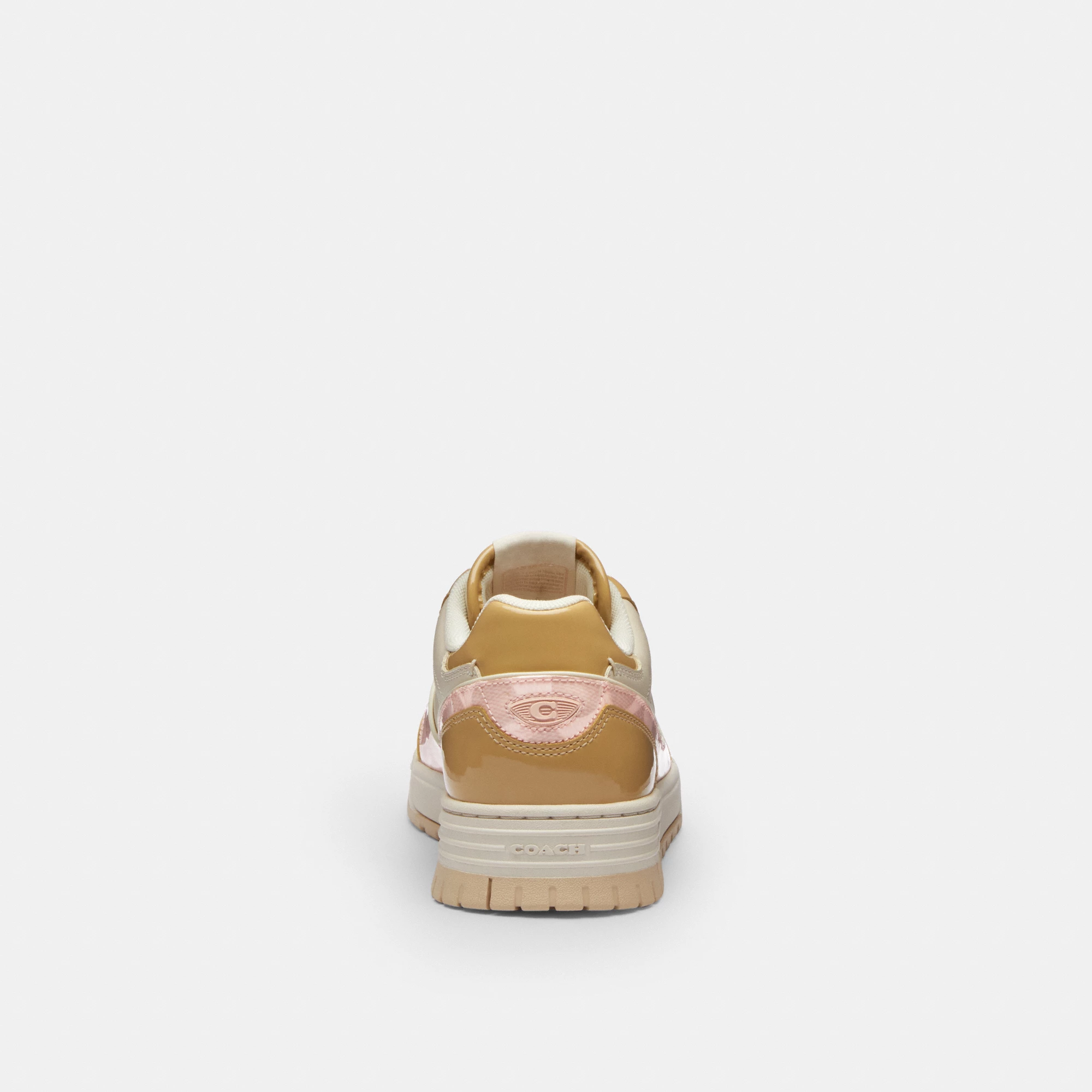 COACH®,Soho Sneaker With Patent Signature,Rubber,EVA,Recycled Polyester,Canvas,Leather,Polyester,Low Top,Casual,Fabric,Pla...,Multi Color,Alternate View