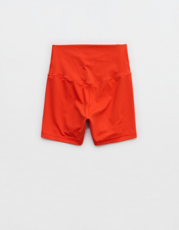 OFFLINE By Aerie Real Me XTRA High Waisted 3" Bike Short - Orange Flare