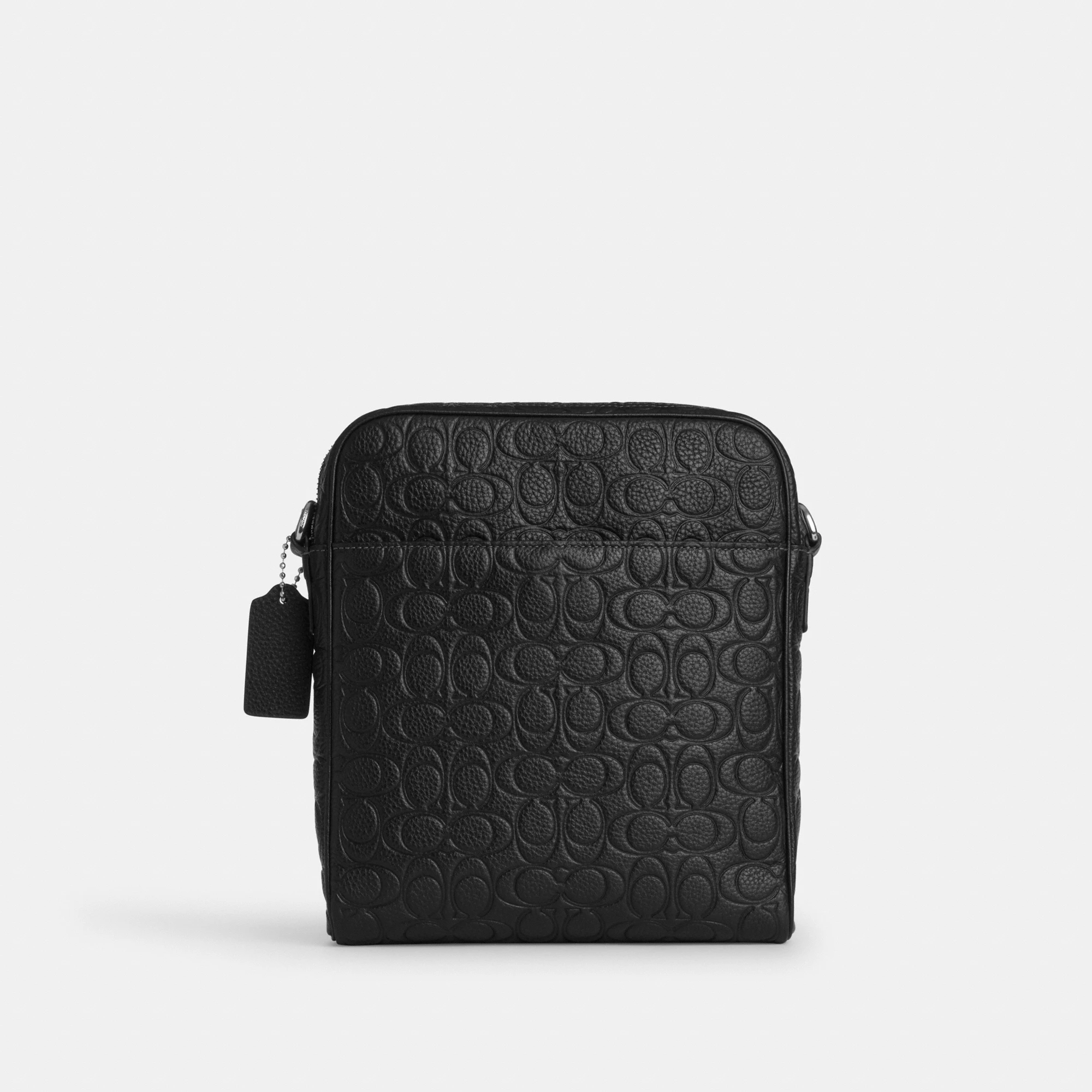 Tristan Crossbody Bag 22 In Signature Leather - SVBK - view 5