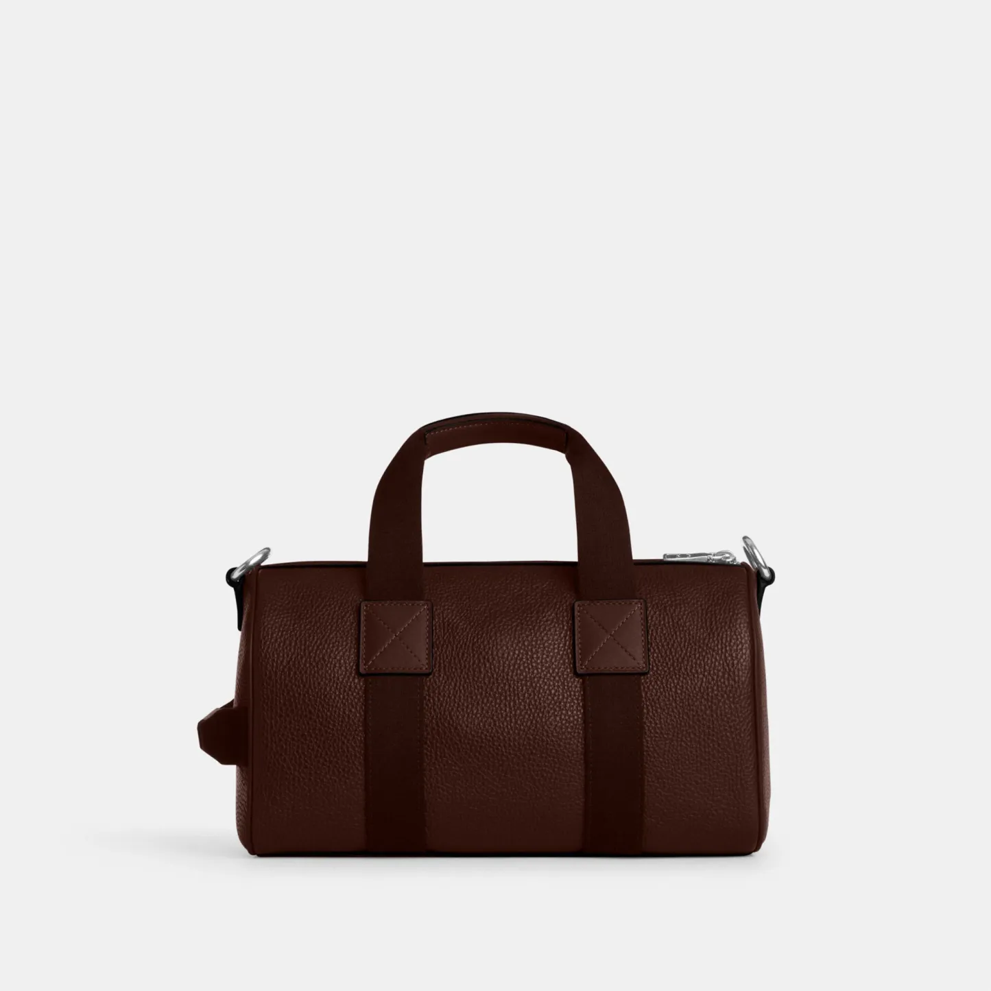 COACH®,Explorer Duffle Bag 28,Leather,Duffle Bag,Logo,Father's Day,Brown,Back View