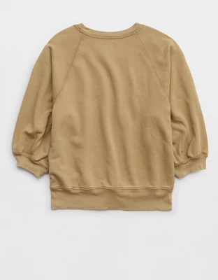 Aerie Femme Sweatshirt - Toasted Almond