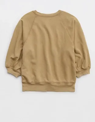 Aerie Femme Sweatshirt - Toasted Almond