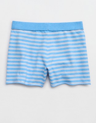 Aerie Sunday Soft Short - Blue Vinyl