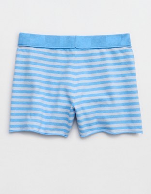 Aerie Sunday Soft Short - Blue Vinyl
