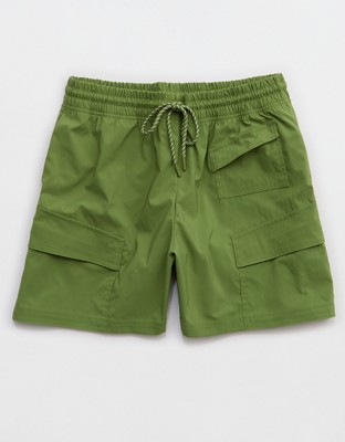 OFFLINE By Aerie Nice Moves Dockside Short - Olive Moss