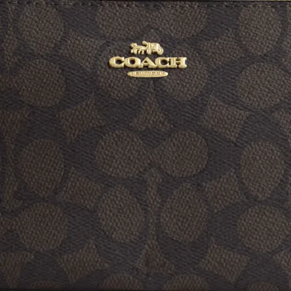COACH®,Nolita 19 In Signature Canvas,Canvas,Shoulder Bag,Metal,Casual,Brown,Closer View