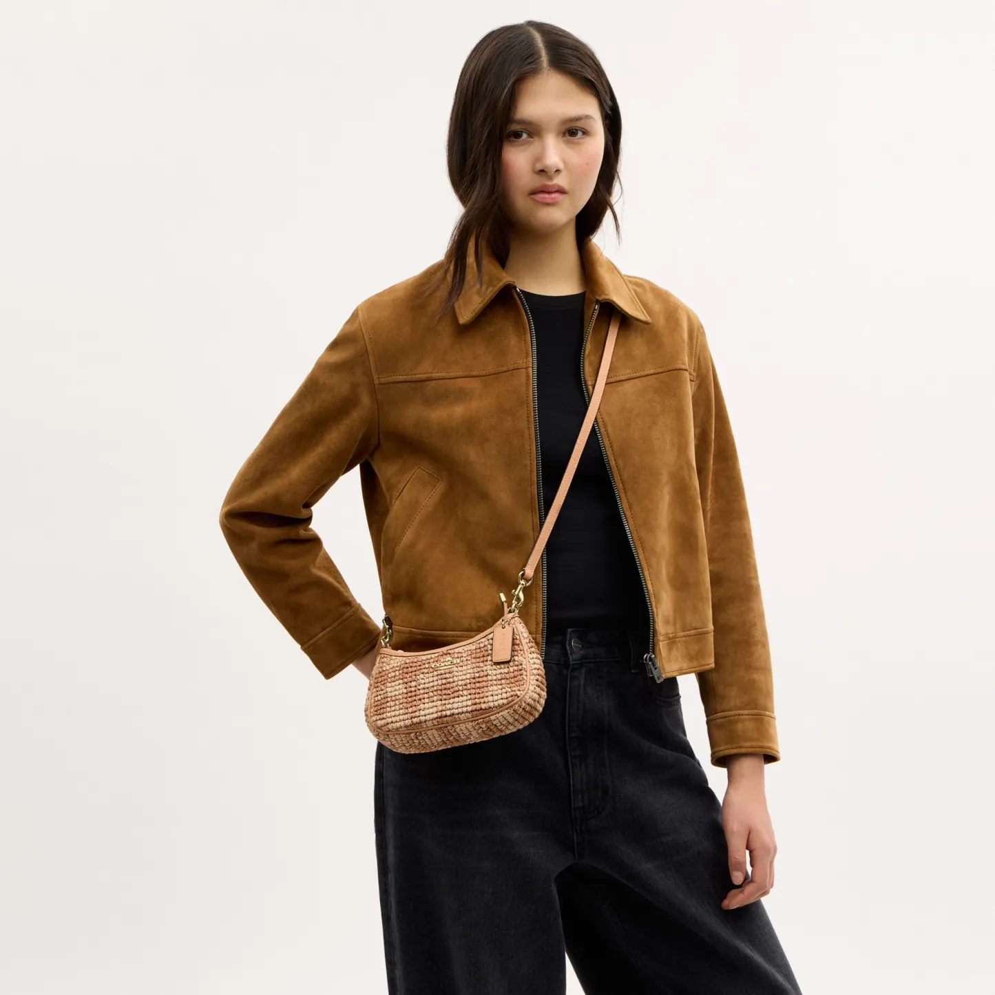 Teri Mini Crossbody Bag With Gingham Print - IMTN2 - view 10