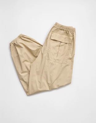 Aerie Woven Balloon Pant - Soft Wheat