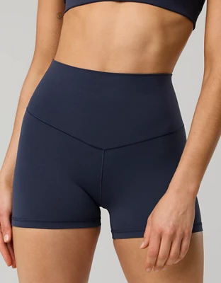 OFFLINE By Aerie Real Me XTRA High Waisted 3" Bike Short - Steel Blue