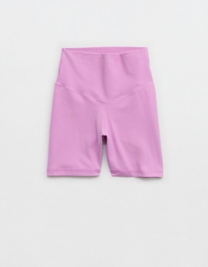 OFFLINE By Aerie Real Me XTRA High Waisted 5" Bike Short - Purple Space