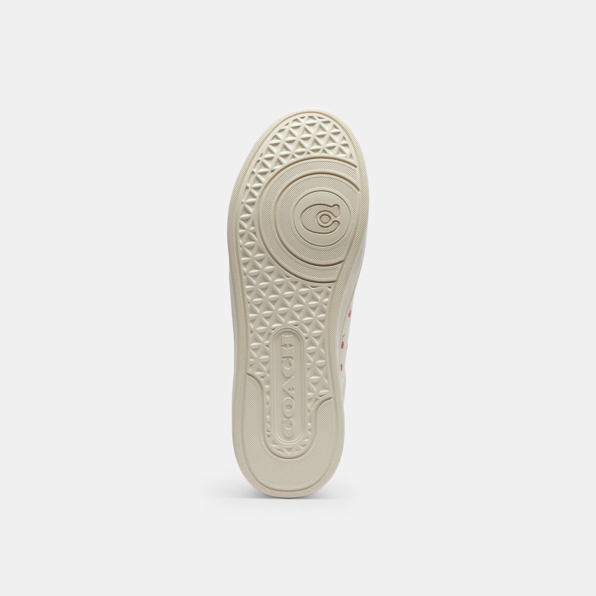 COACH®,High Line Sneaker With Cherry Print,,Outsole View
