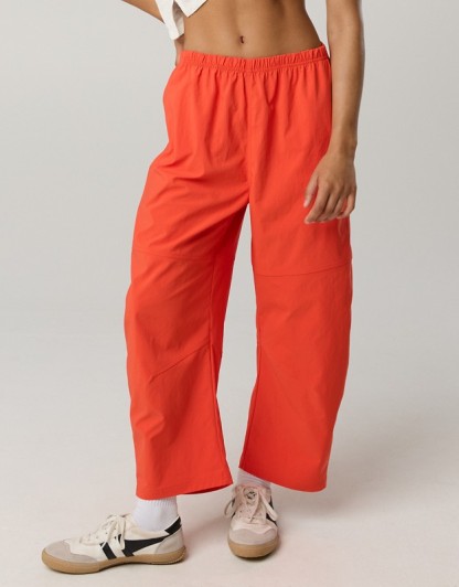 OFFLINE By Aerie Nice Moves Barrel Pant - Orange Flare