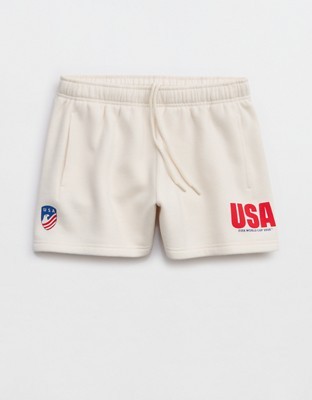 FWC26™ OFFLINE By Aerie 3" Cloud Fleece Short - Natural