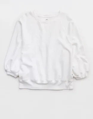 Aerie Femme Sweatshirt - White