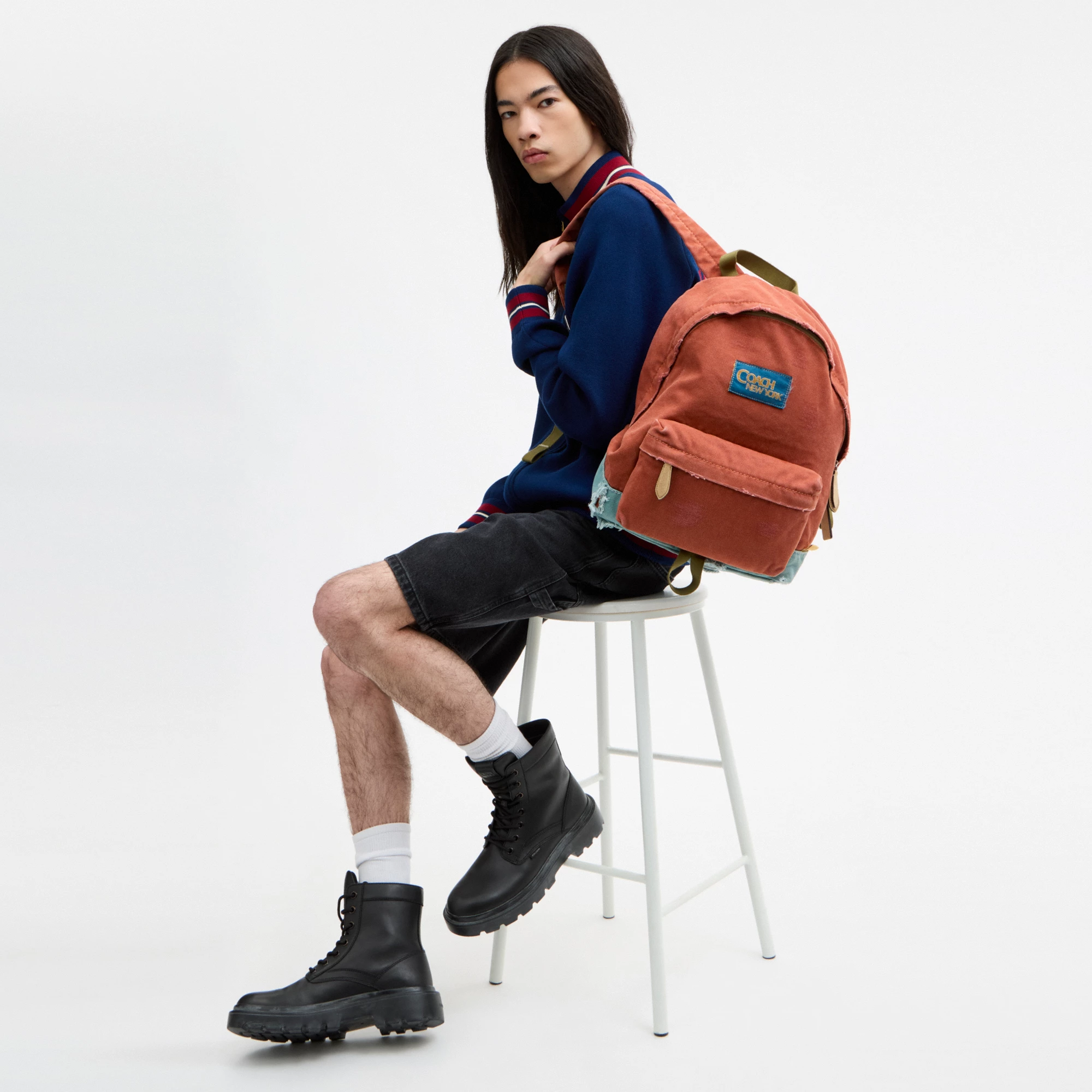 COACH®,Tyler Backpack In Loved Canvas,,Detail View