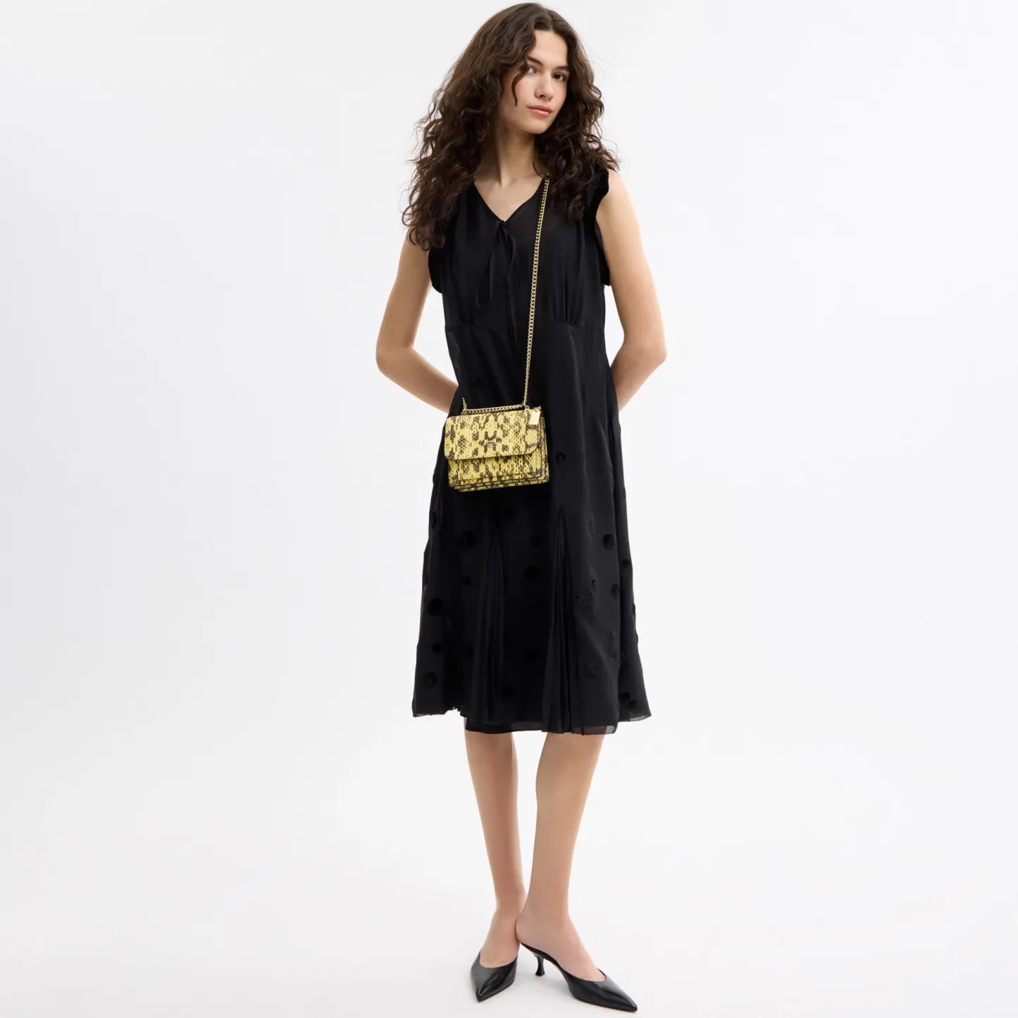 COACH®,Mini Klare Crossbody Bag,Yellow