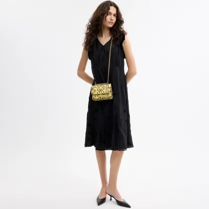 COACH®,Mini Klare Crossbody Bag,Yellow