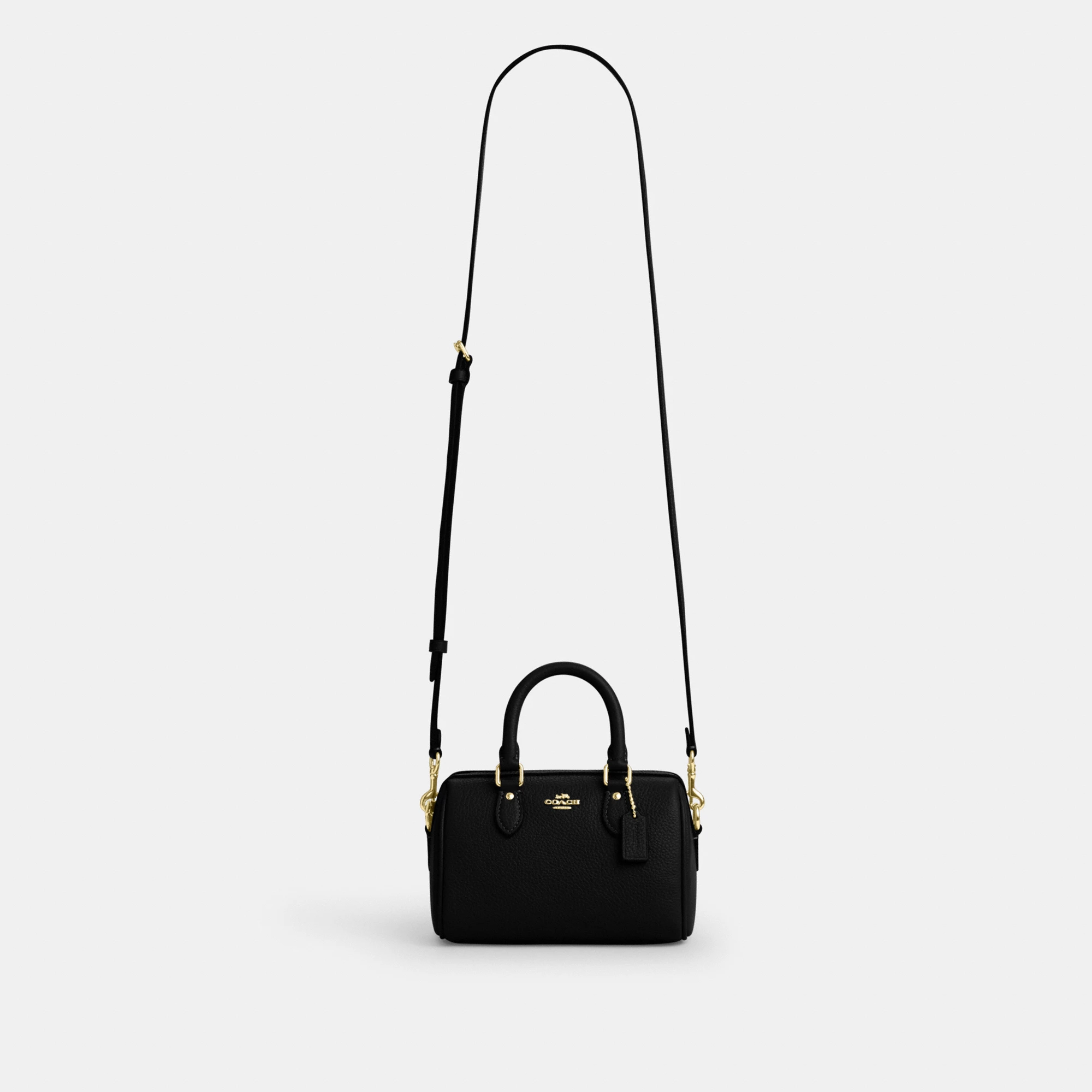 Mini Rowan Crossbody Bag - IMBLK - view 8