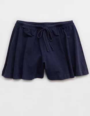 OFFLINE By Aerie OG Cotton Flowy Short - Royal Navy