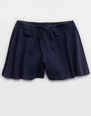 OFFLINE By Aerie OG Cotton Flowy Short - Royal Navy
