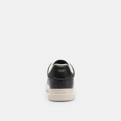 COACH®,High Line Sneaker In Signature Canvas,EVA,Canvas,Leather,Casual,Fabric,Logo,Pull Tab,Casual,,Alternate View