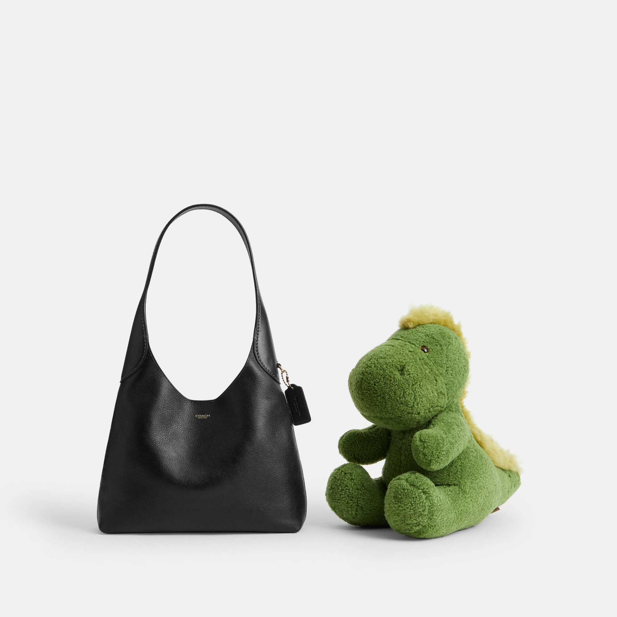COACH®,Rexy 10th Birthday Rexy Collectible In Shearling,,Angle View