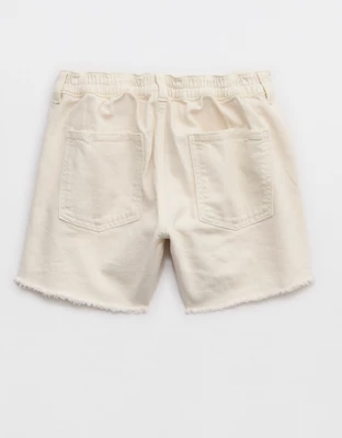 Aerie Daydream Denim Short - Natural