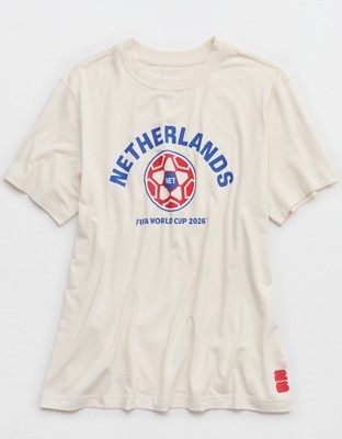 FWC26™ OFFLINE By Aerie Let's Stretch Oversized T-Shirt - Empire Blue