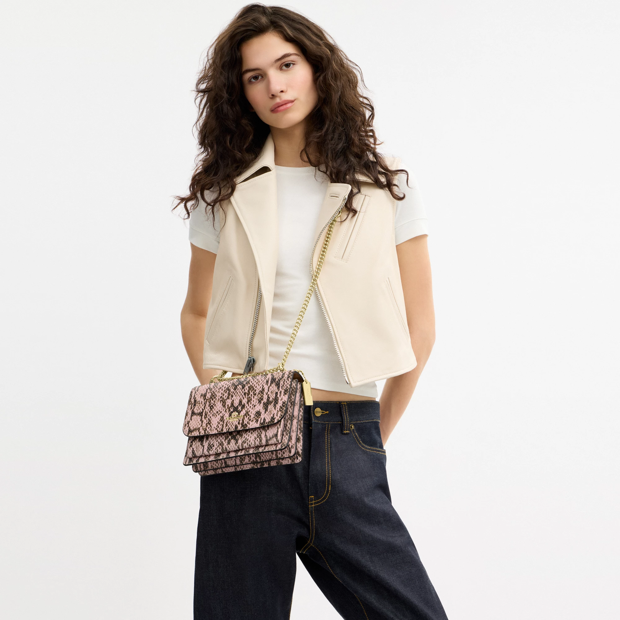 COACH®,Klare Crossbody Bag,Pink