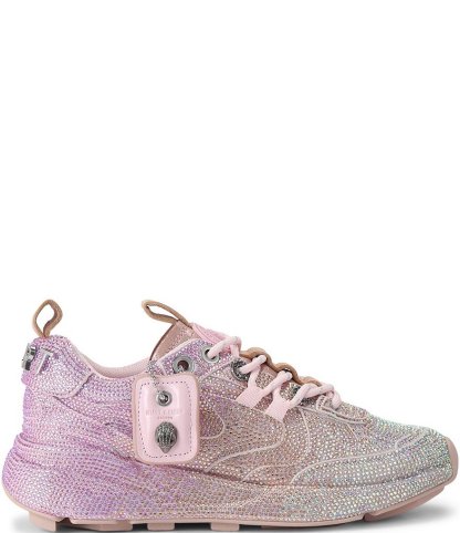 Kurt Geiger London Kurt Runner Crystal Embellished Runner Platform Sneakers - Pink - view 1