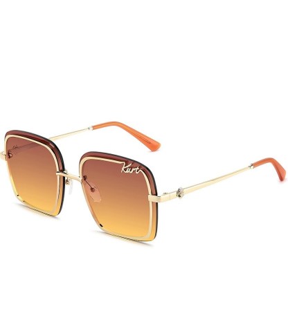Kurt Geiger London Women's KGL1059 61mm Square Sunglasses - Gold - view 1