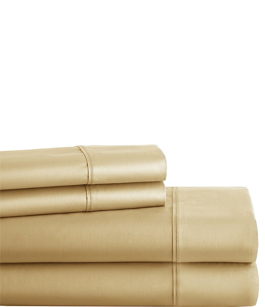 Noble Excellence 400-Thread Count Performance Sheet Set - Warm Sun - view 8