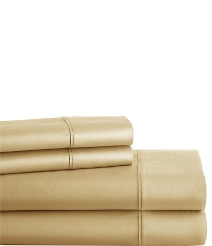 Noble Excellence 400-Thread Count Performance Sheet Set - Warm Sun - view 8