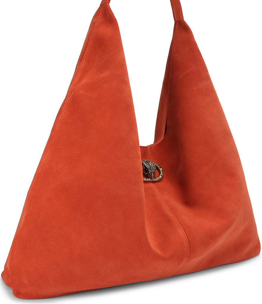 Kurt Geiger London Chelsea Large Slouch Hobo Shoulder Bag - Orange - view 14