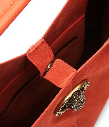 Kurt Geiger London Chelsea Large Slouch Hobo Shoulder Bag - Orange - view 15