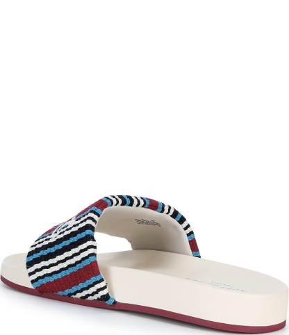 Kurt Geiger London Men's Kurt Script Pool Slide Sandals - Red - view 3