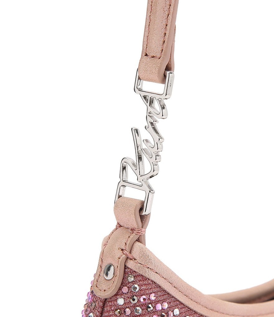 Kurt Geiger London Kurt Rhinestone Sling Shoulder Bag - Pink - view 4
