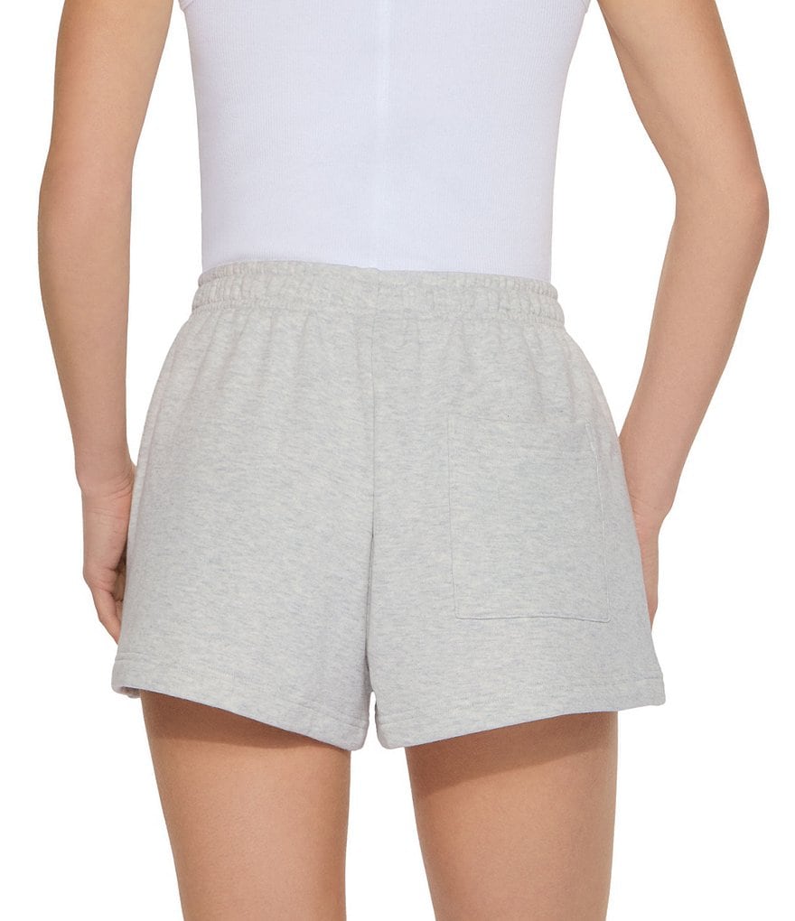 Kurt Geiger London Kurt's Cabana Cotton Fleece Coordinating Shorty Shorts - Grey - view 2
