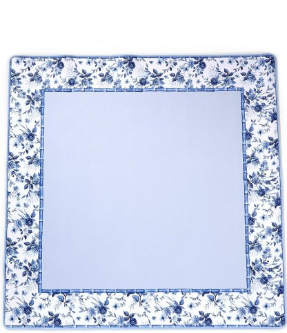 Southern Living Mahjong Caroline Mat - Blue - view 1